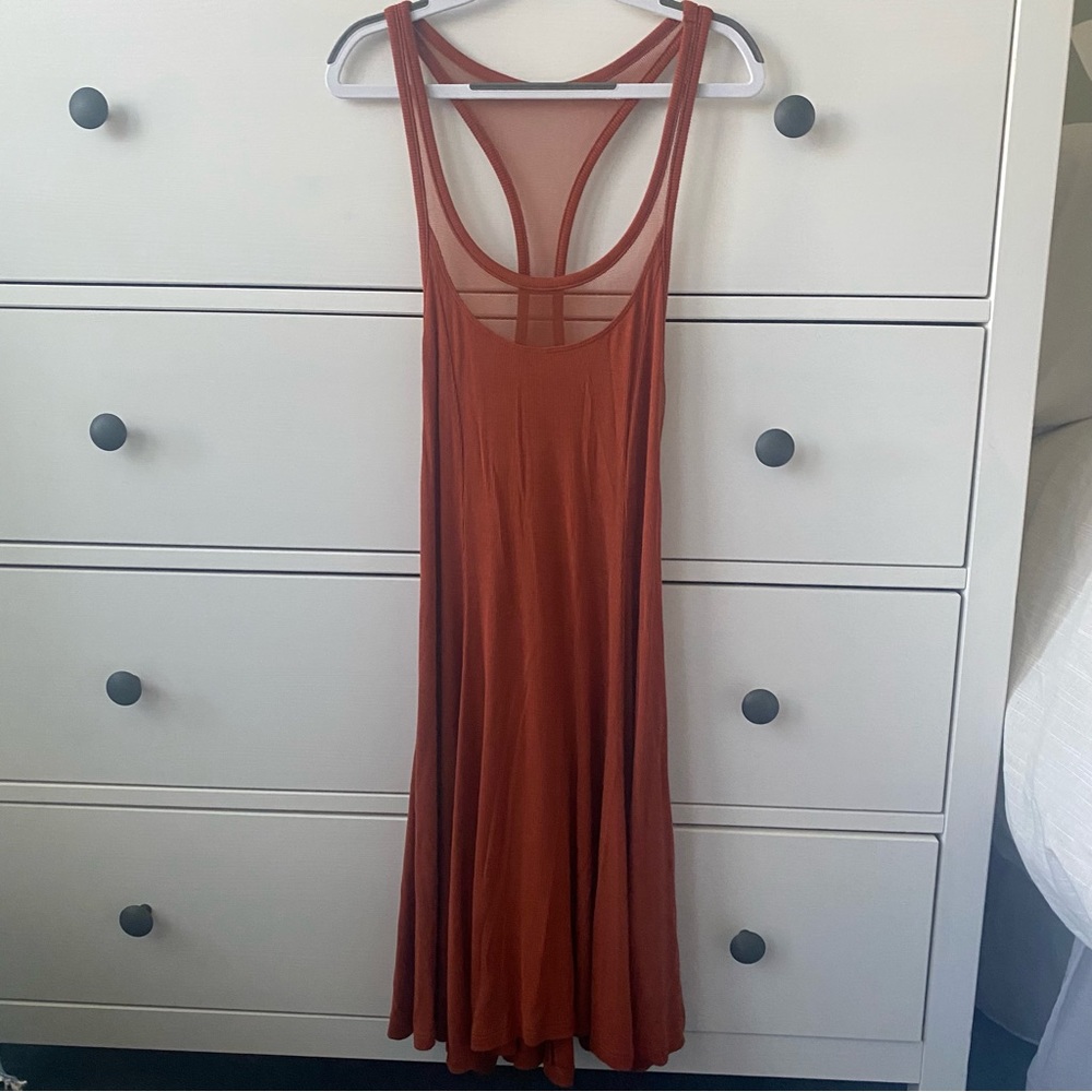 Orange dress